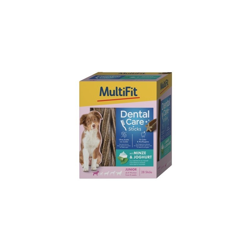 MultiFit Mint DentalCare sticks Junior Multipack 28 Stück