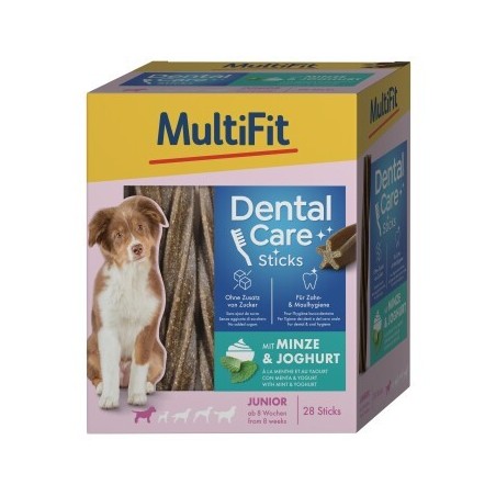 MultiFit Mint DentalCare sticks Junior Multipack 28 Stück