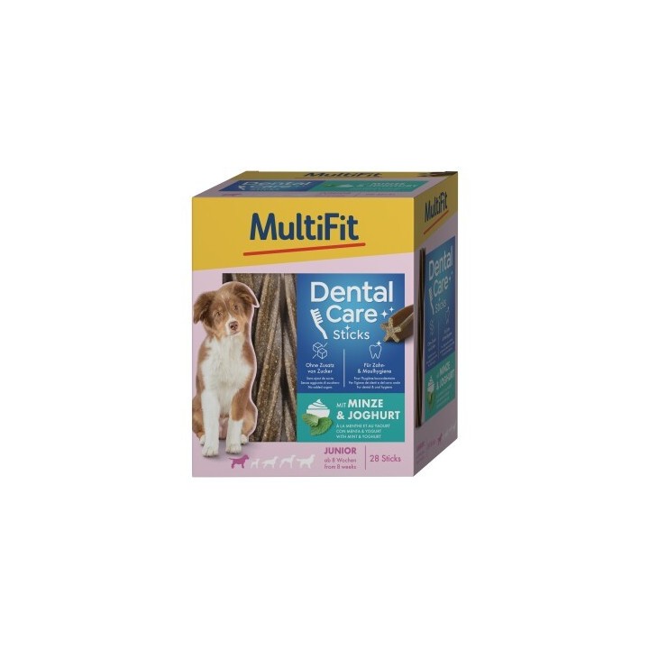 MultiFit Mint DentalCare sticks Junior Multipack 28 Stück