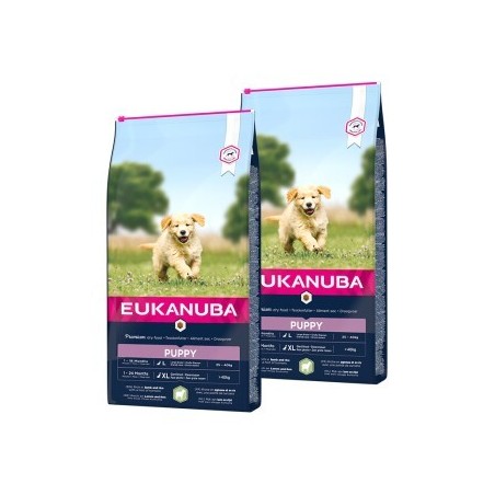 EUKANUBA Trockenfutter Hund Puppy, Lamm & Reis 2x12 kg