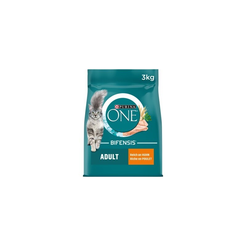Purina ONE Adult Reich an Huhn und Vollkorn-Getreide 3 kg
