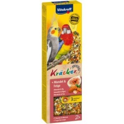 Vitakraft Großsittich Kräcker 4x2er Mandel-Feige