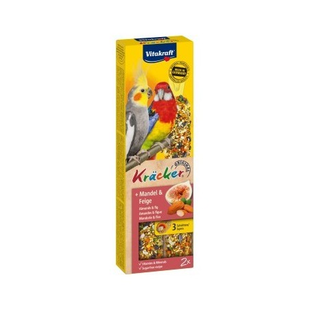 Vitakraft Großsittich Kräcker 4x2er Mandel-Feige
