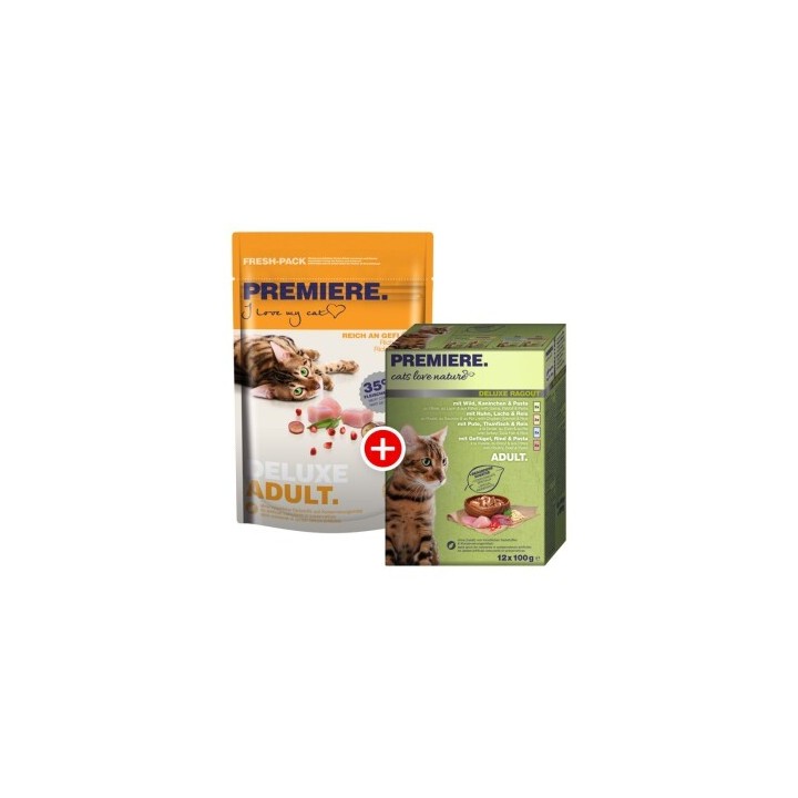 PREMIERE Adult Geflügel Mischfütterungs-Set