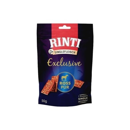 RINTI Singlefleisch Exclusive Snack Pur 2x50g Ross
