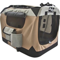Trixie Transporttasche Tcamp beige-grau L