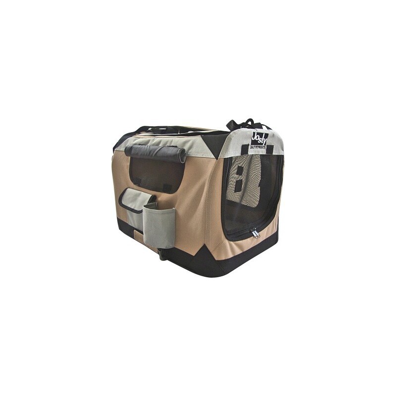 Trixie Transporttasche Tcamp beige-grau L