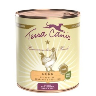 Terra Canis Classic Adult 6x800g Huhn mit Tomaten, Amaranth und Basilikum