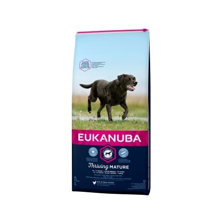 EUKANUBA Trockenfutter Hund Large Breed Mature & Senior 15 kg