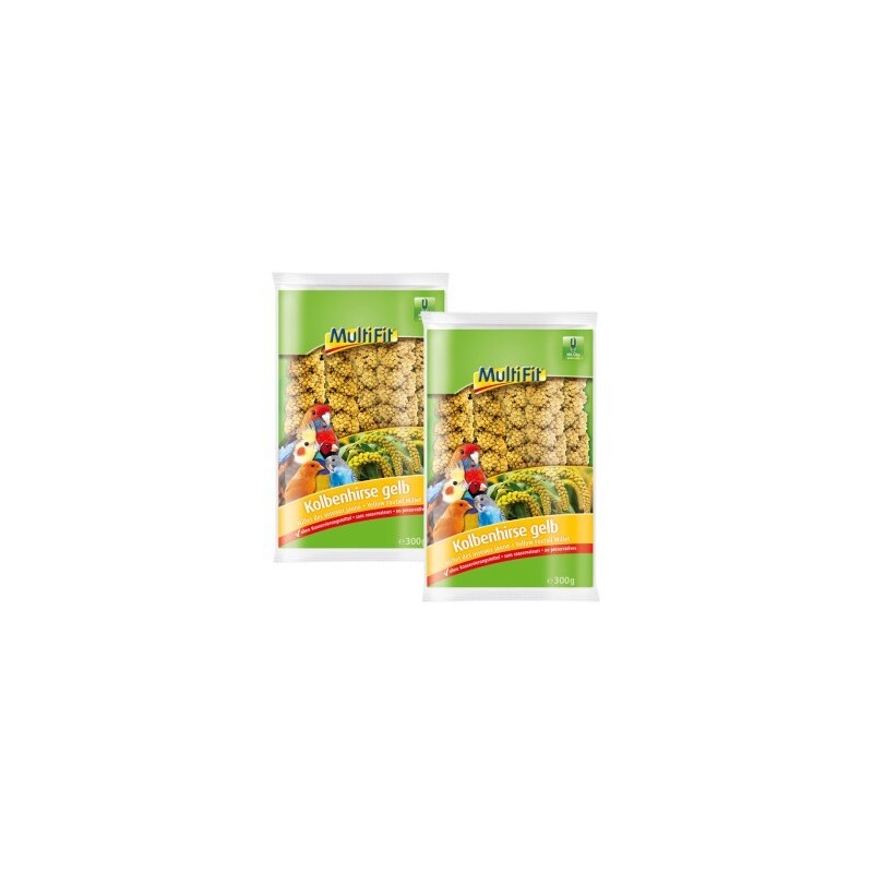 MultiFit Kolbenhirse gelb 2x300 g
