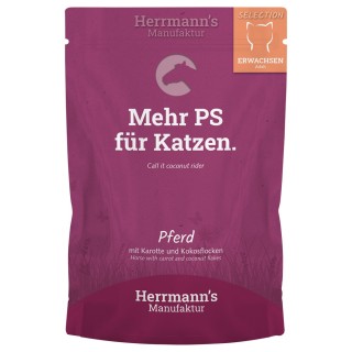 Sparpaket Herrmann's Bio-Selection 40 x 100 g - Pferd mit Bio-Karotte & Bio-Kokosflocken