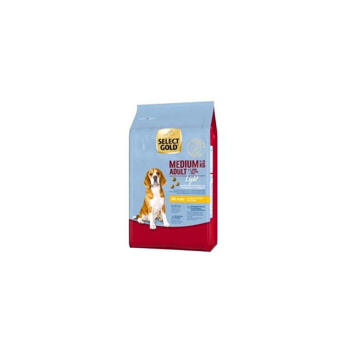 SELECT GOLD Light Medium Adult Huhn 4 kg