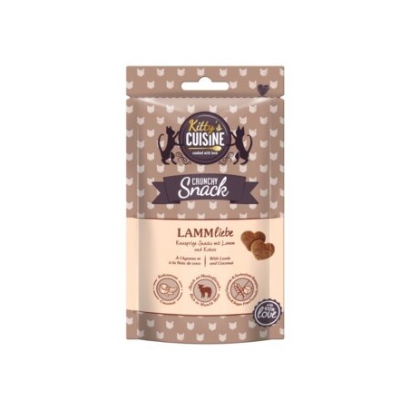Kitty's Cuisine Crunchy Snack with Love 50g Lamm Liebe, mit Lamm und Kokos