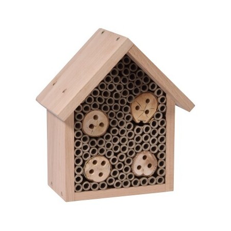 Schweizer Nisthilfe Wildbienen Flip