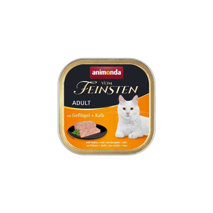 animonda Vom Feinsten Adult Geflügel und Kalb 32x100 g
