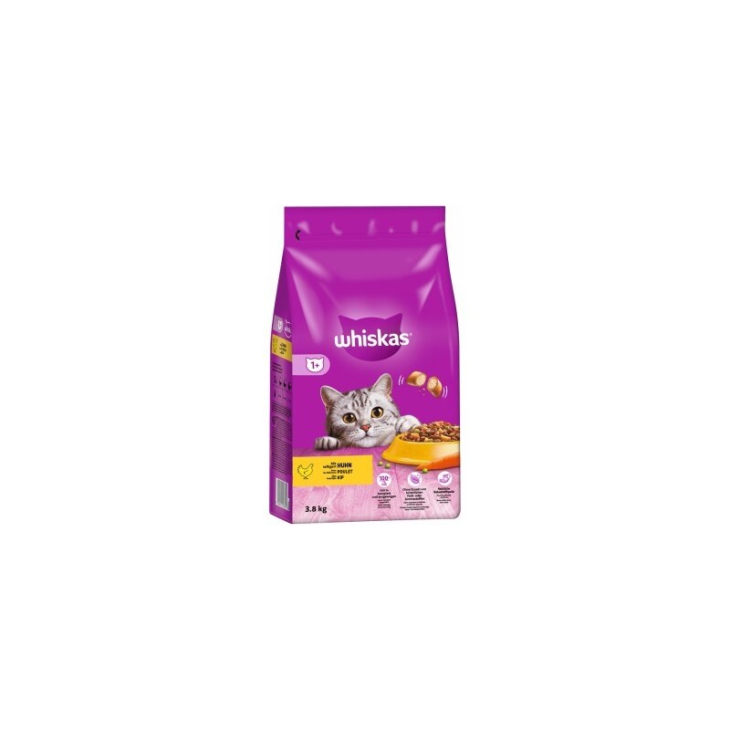 Whiskas 1+ Adult Huhn 3,8 kg