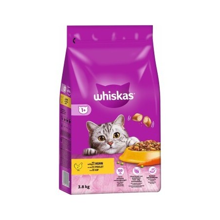 Whiskas 1+ Adult Huhn 3,8 kg