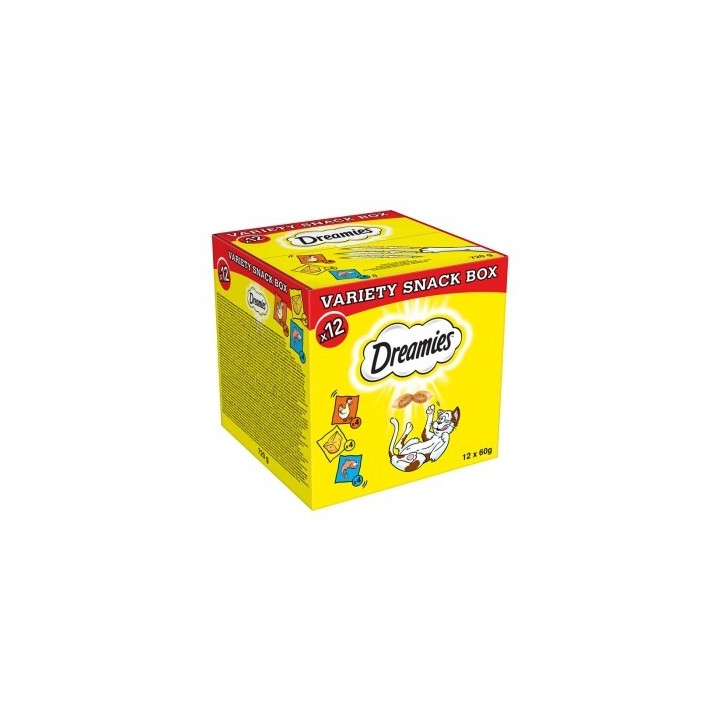 Dreamies Snack-Vielfalt 12x60g