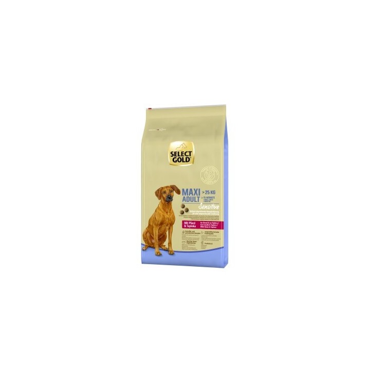 SELECT GOLD Sensitive Adult Maxi Pferd und Tapioka 12 kg