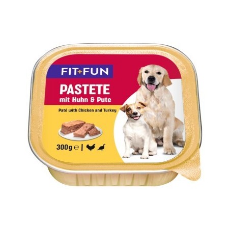 FIT+FUN Pastete mit Huhn und Pute 9x300 g