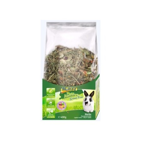 MultiFit Grain Free Herbs Zwergkaninchen 400g