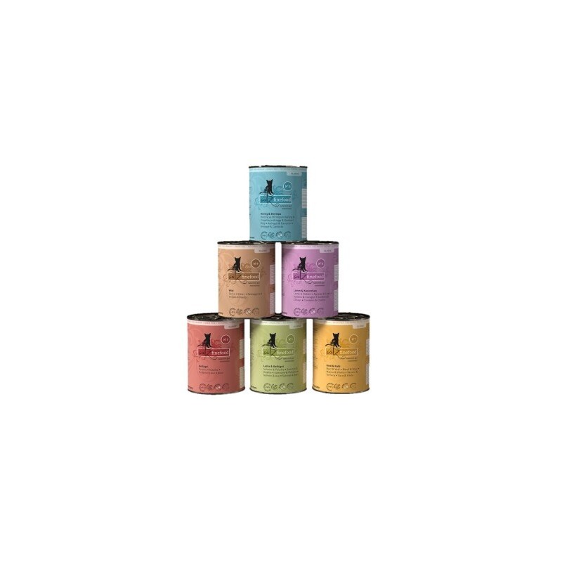 Catz finefood Nassfutter Katze Classic Adult 6x400 g Multipack 1