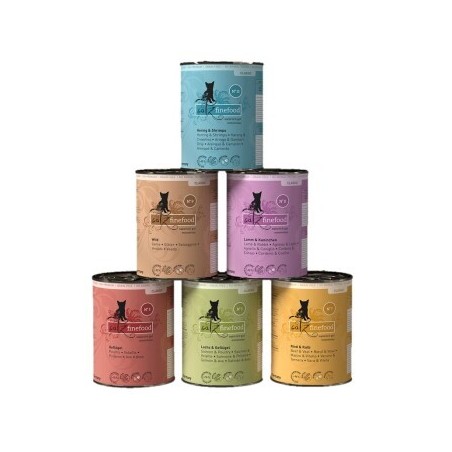Catz finefood Nassfutter Katze Classic Adult 6x400 g Multipack 1