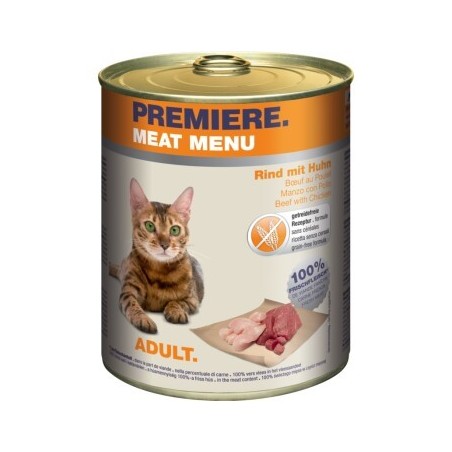 PREMIERE Meat Menu Adult Rind und Huhn 6x800 g