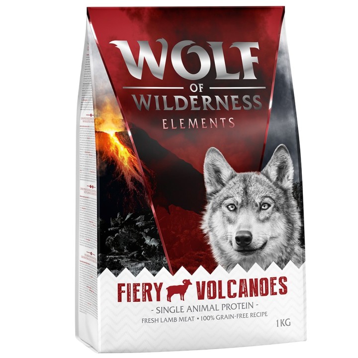 Wolf of Wilderness Sensitiv "Fiery Volcanoes" Lamm - getreidefrei - 1 kg