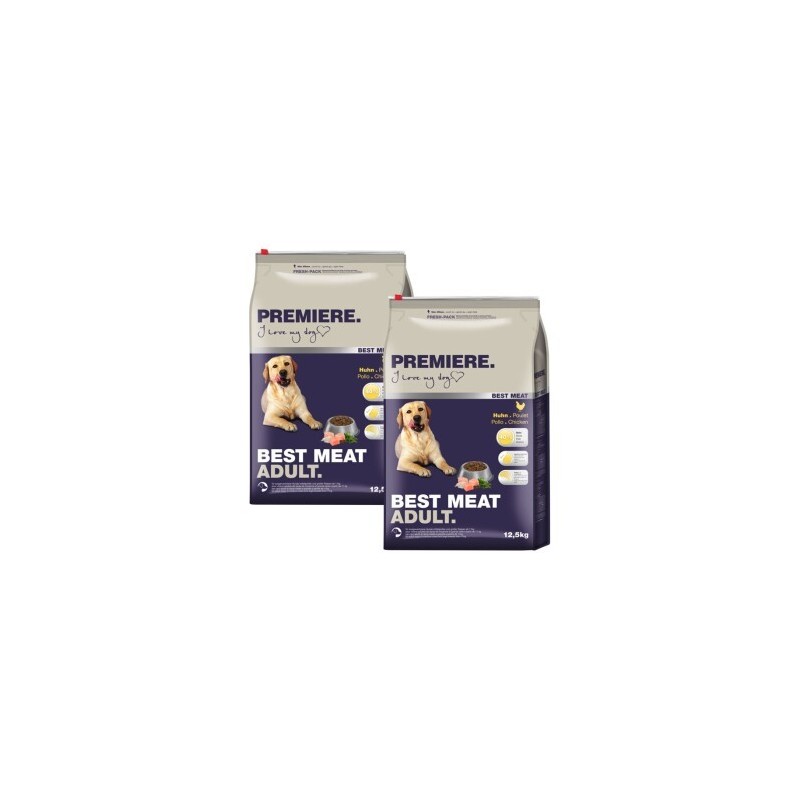 PREMIERE Best Meat Adult Huhn 2x12,5 kg