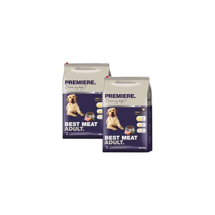 PREMIERE Best Meat Adult Huhn 2x12,5 kg