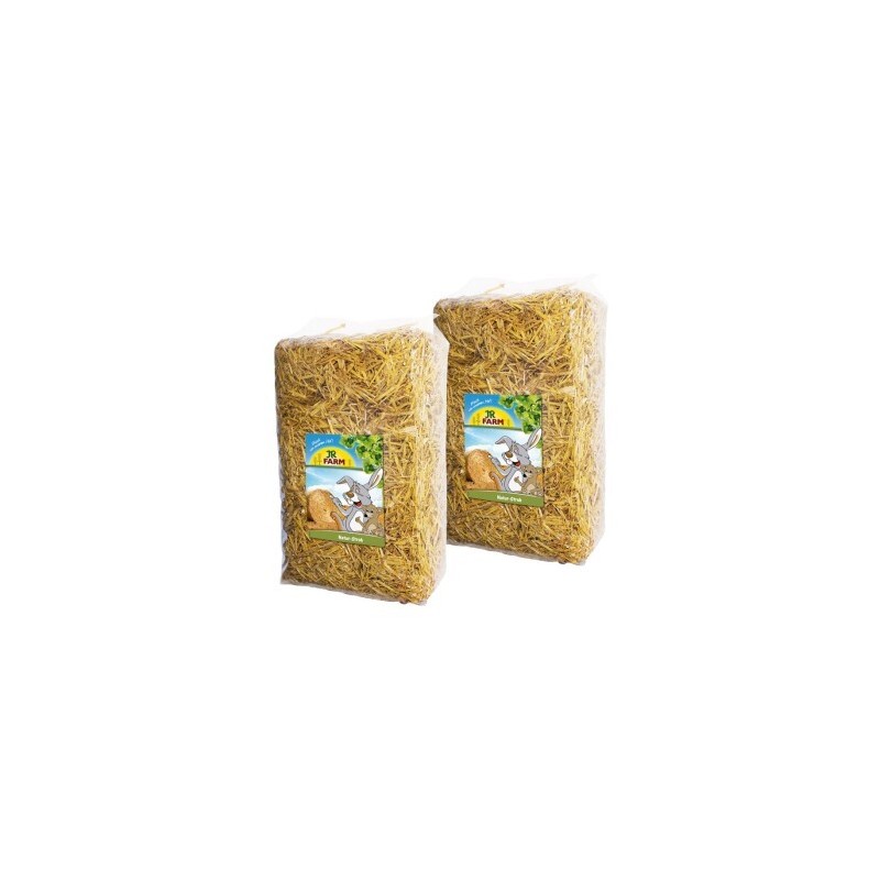 JR Farm Natur-Stroh Ballen 2x10 kg