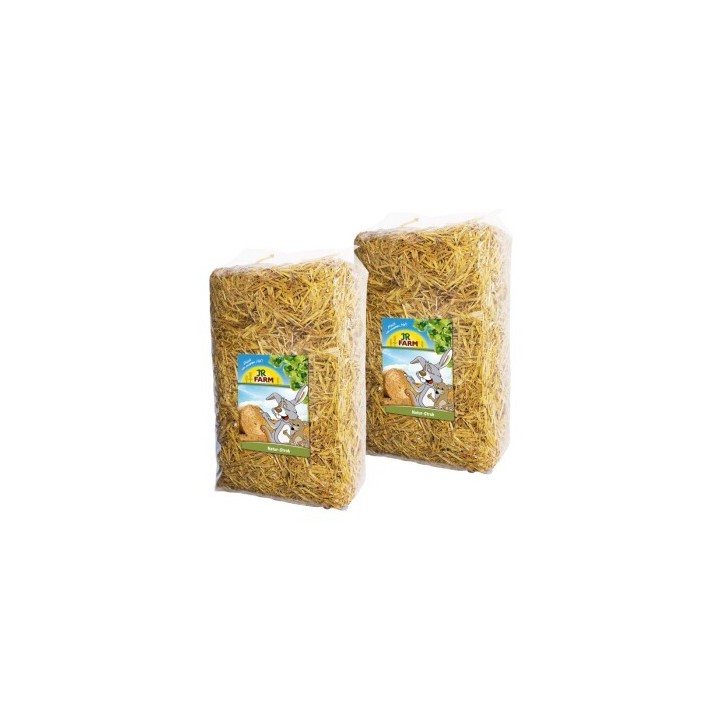 JR Farm Natur-Stroh Ballen 2x10 kg