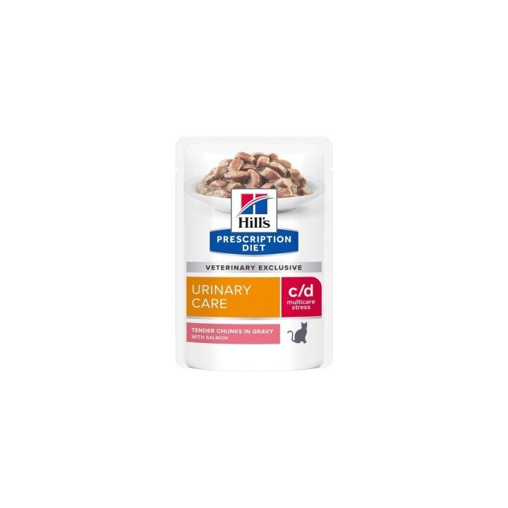 Hill's Prescription Diet c/d Urinary Stress Lachs 12x85 g