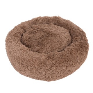 TIAKI Kuschelbett No Stress, beige - Ø 75 x H 25 cm