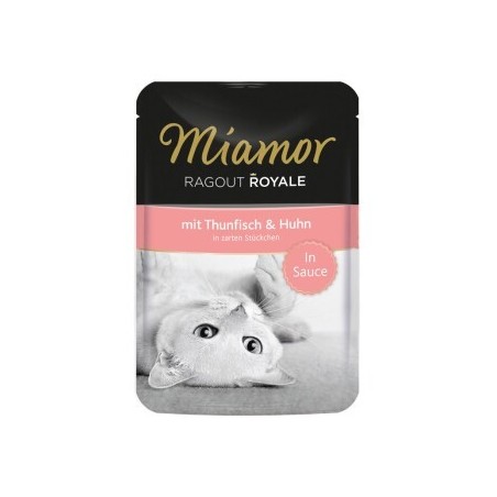 Miamor Ragout Royale in Sauce Thunfisch und Huhn 22x100 g