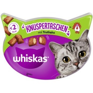 Whiskas Knuspertaschen 8x60g Pute