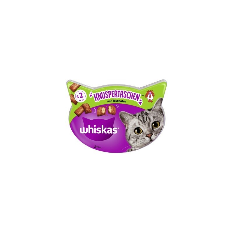 Whiskas Knuspertaschen 8x60g Pute