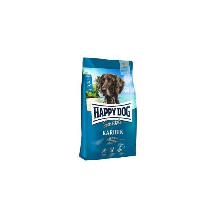 HAPPY DOG Sensible Trockenfutter Hund Adult, Karibik 1 kg
