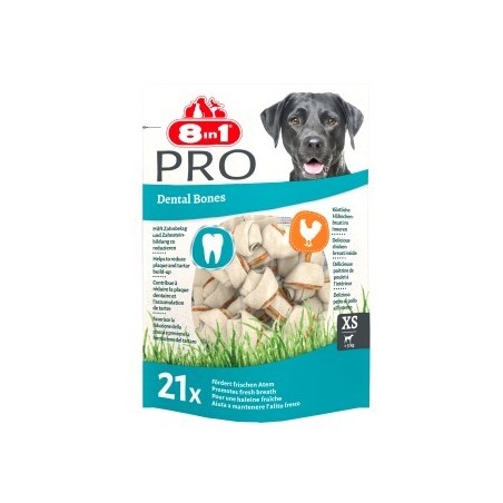 8in1 Delights Pro Dental XS 1x21 Stück 252g