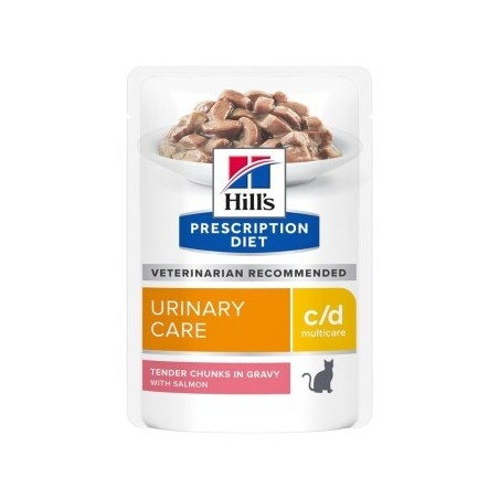 Hill's Prescription Diet c/d Multicare Urinary Care Lachs 12x85 g