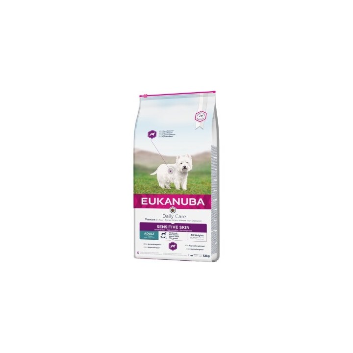EUKANUBA Trockenfutter Hund Daily Care Sensible Haut Adult 12 kg