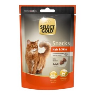 SELECT GOLD Snacks Hair & Skin Huhn 4x75 g