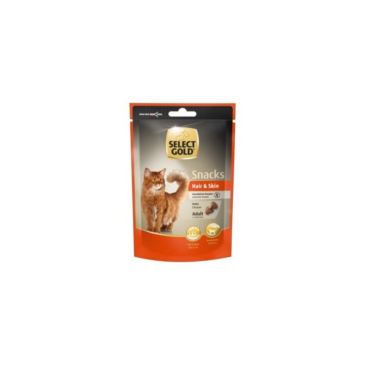 SELECT GOLD Snacks Hair & Skin Huhn 4x75 g