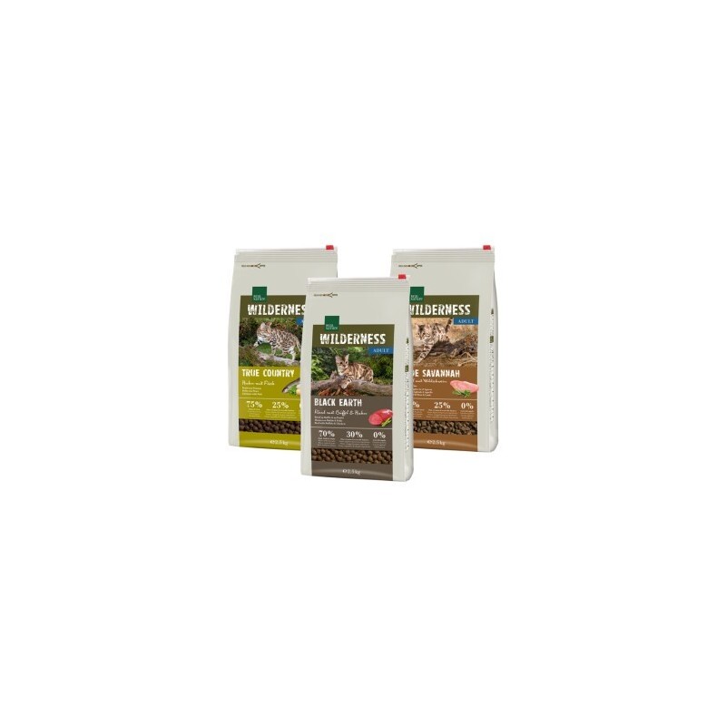 REAL NATURE Wilderness Adult 3x2,5 kg Mixpaket 1