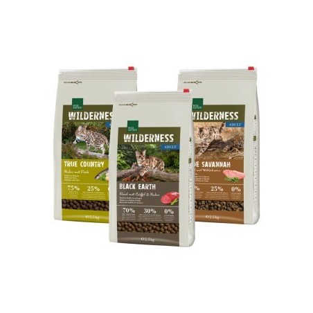 REAL NATURE Wilderness Adult 3x2,5 kg Mixpaket 1