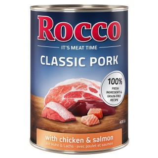 Rocco Classic Pork 6 x 400g Huhn & Lachs