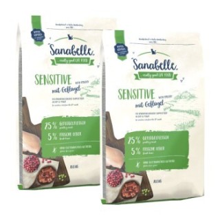 Sanabelle Sensitive Geflügel 2x10 kg