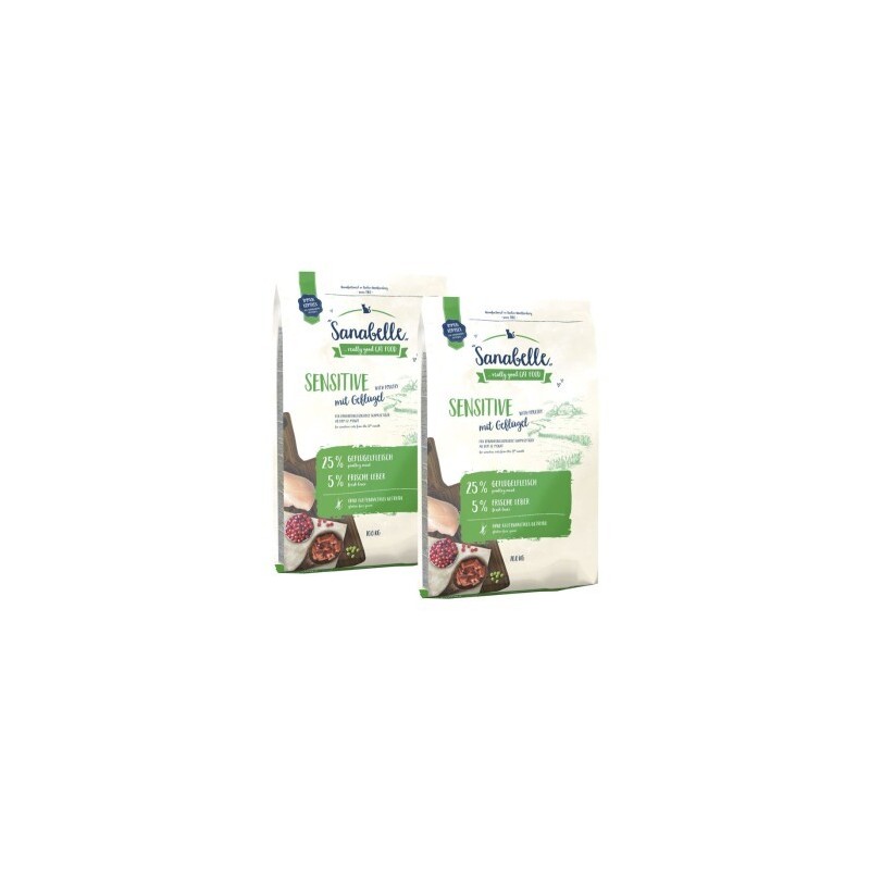 Sanabelle Sensitive Geflügel 2x10 kg