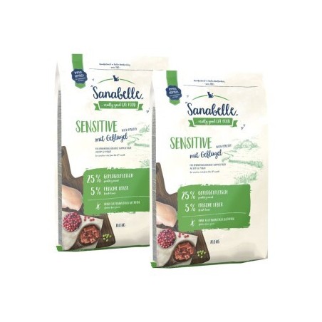 Sanabelle Sensitive Geflügel 2x10 kg